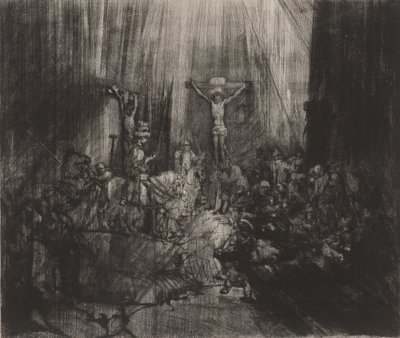 Die drei Kreuze von Rembrandt van Rijn